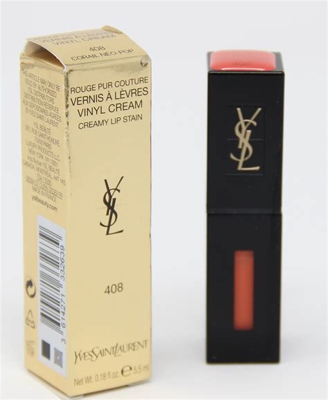 ysl 408|YSL vernis a lips.